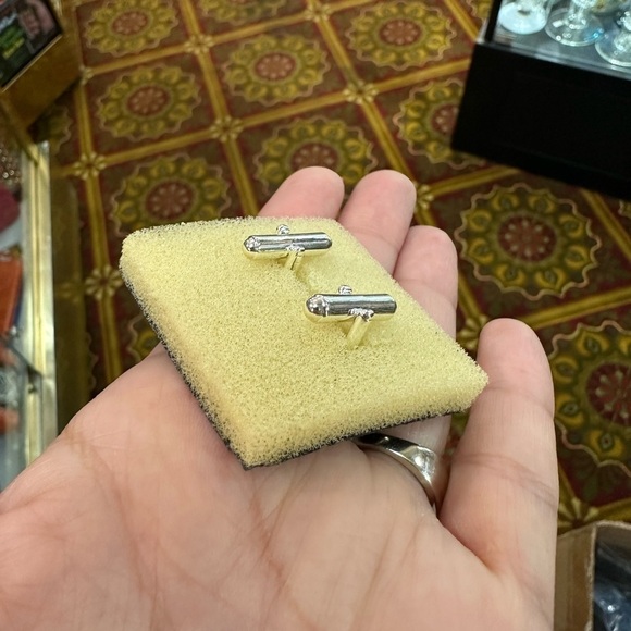 NWT VINTAGE PLAYBOY BUNNY LOGO CUFF LINKS - Picture 5 of 8